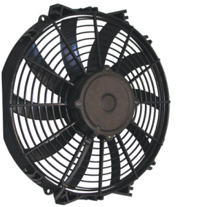 14" 160 Watt Low Profile Curved Blade Reversible Fan Assembly