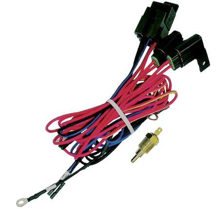 Relay Fan Harness With 185 Temperature Sensor