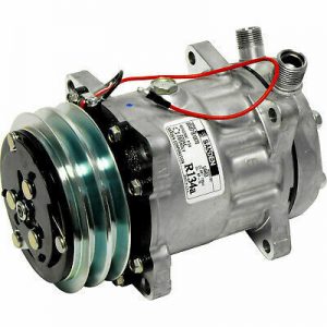 SD7H15HD 132mm 2 Groove 12 Volt Ear Mount VOR Compressor